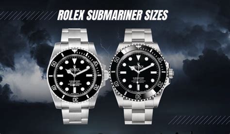 rolex submariner case height|Rolex bezel size chart.